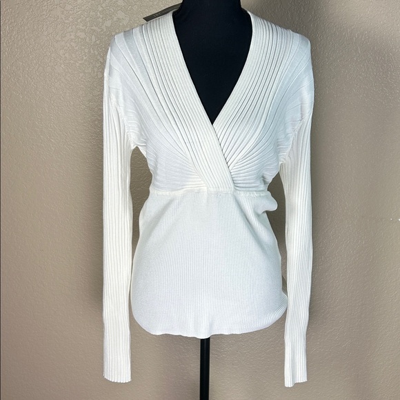 INC International Concepts Sweaters - •	INC International Concepts Cream Sweater – Size L – NWT